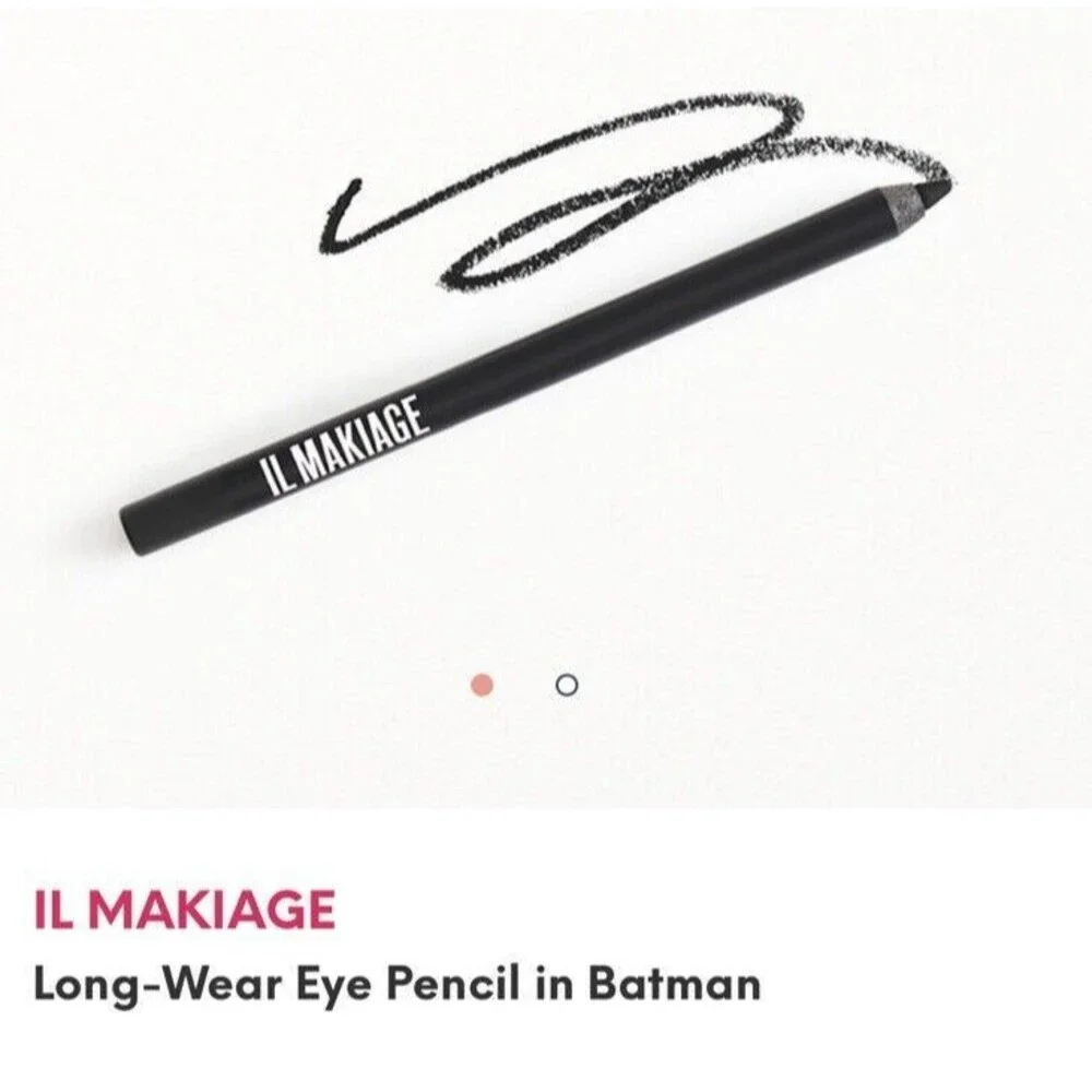 IL Makiage Long-Wear Eye Pencil Batman Black Eyeliner 0.04 oz. NEW Full Size